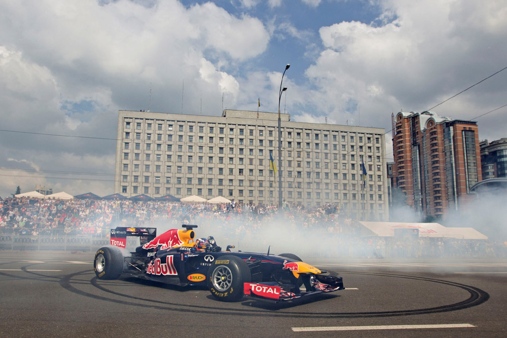 AutoIn Un F1 de Red Bull en Buenos AiresRevista El Gráfico