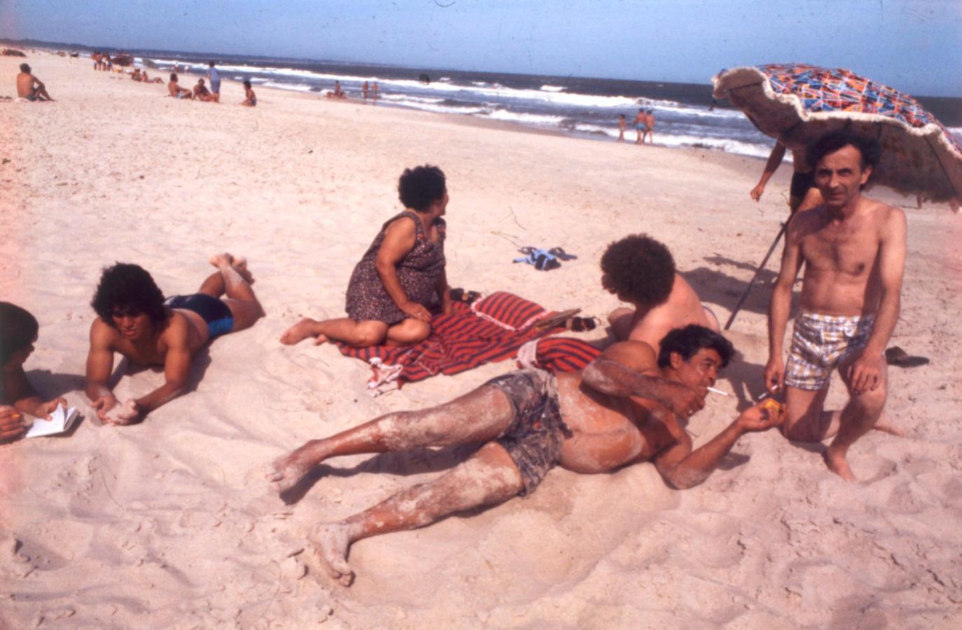 Imagen Enero de 1979. Maradona recibe a El Gráfico en Atlántida, Uruguay.