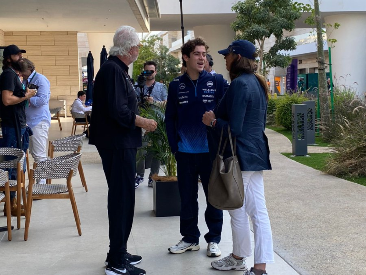 Imagen El encuentro entre Colapinto, su representante y Flavio Briatore: ¿síntoma de llegada a Alpine?