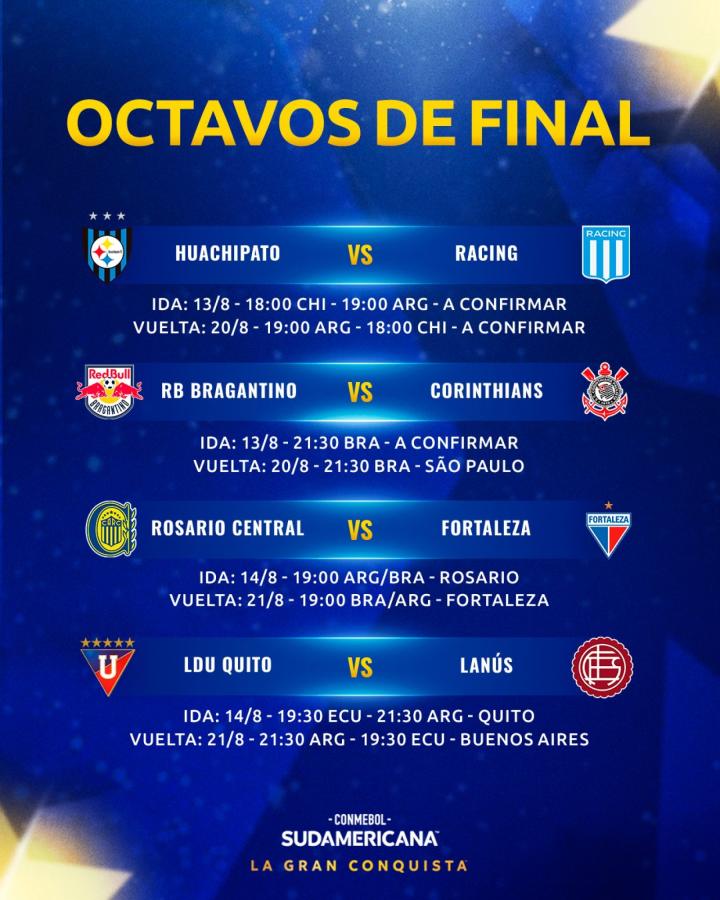 Imagen Los días y horarios de los octavos de final (1)