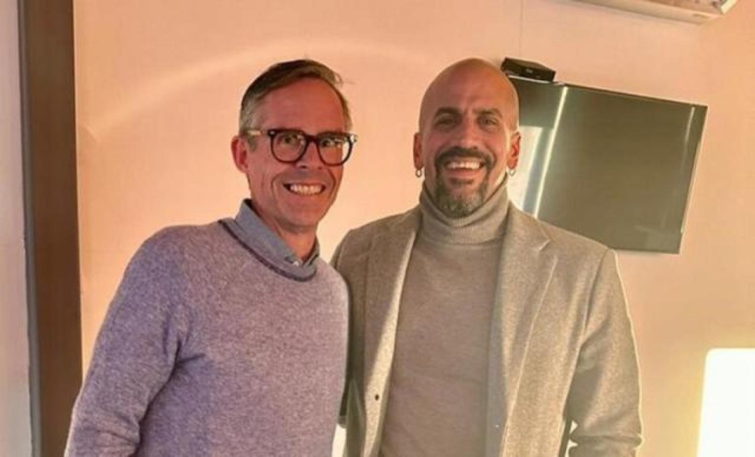 Imagen  Foster Gillett y Juan Sebastián Verón, artifices de la llegada de Medina a Estudiantes.