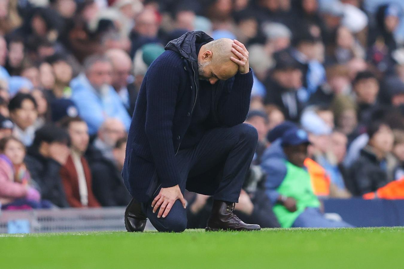 Imagen Guardiola padeció la actual temporada: cero títulos. Le queda una bala en el MDC.