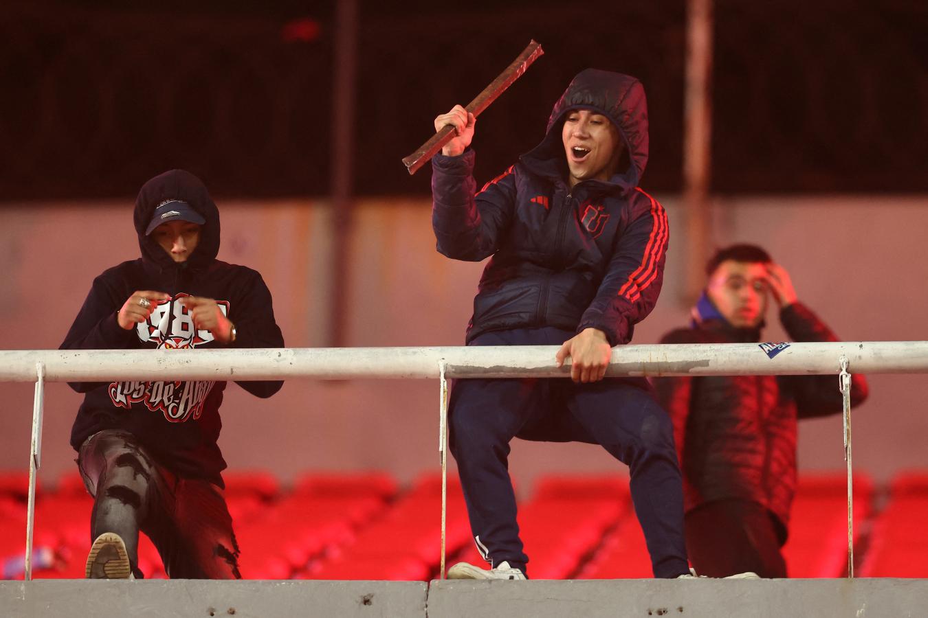 Imagen La violencia en el fútbol sudamericano otra vez fue protagonista. AFP.