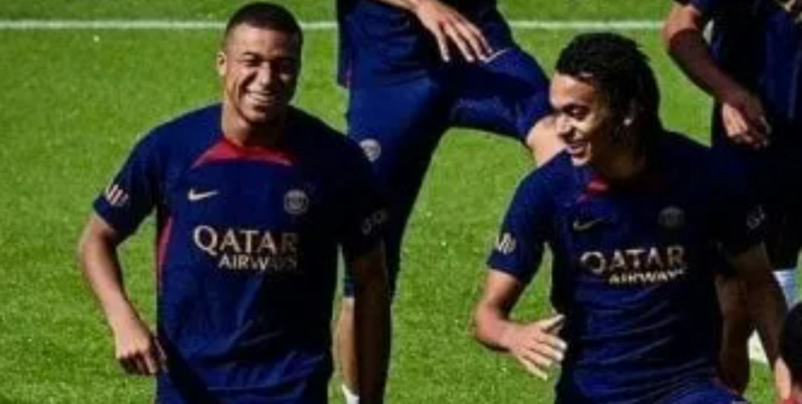 Imagen Los hermanos Mbappé, Kylian y Ethan, jugaron por primera vez juntos.