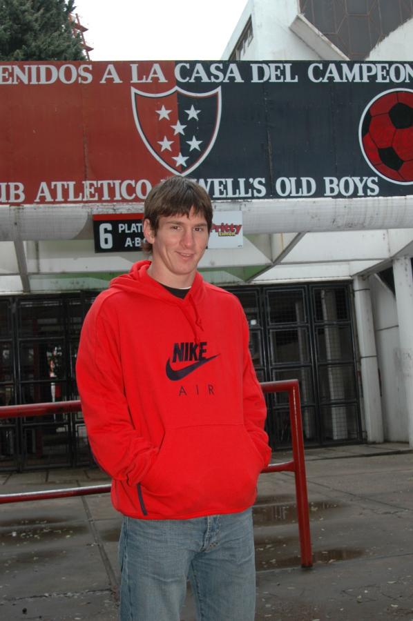 Imagen Lionel Messi, en sus inicios en Newell's.