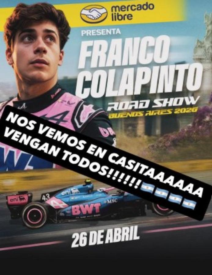 Imagen Colapinto en IG