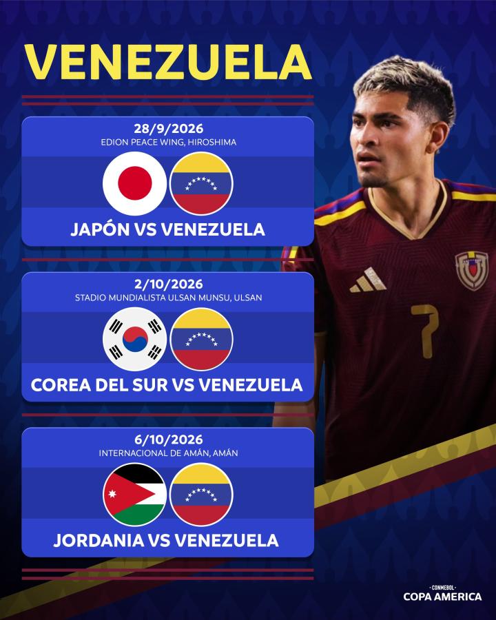 Imagen Amistosos de Venezuela