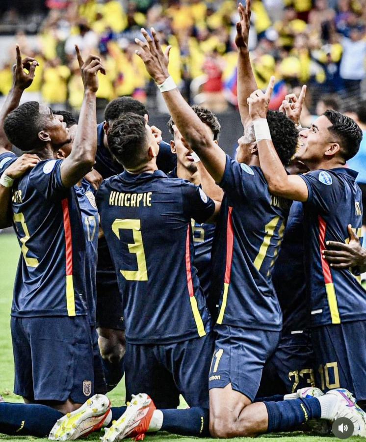 Imagen Ecuador es antes de jugar con México el rival de Argentina en cuartos.