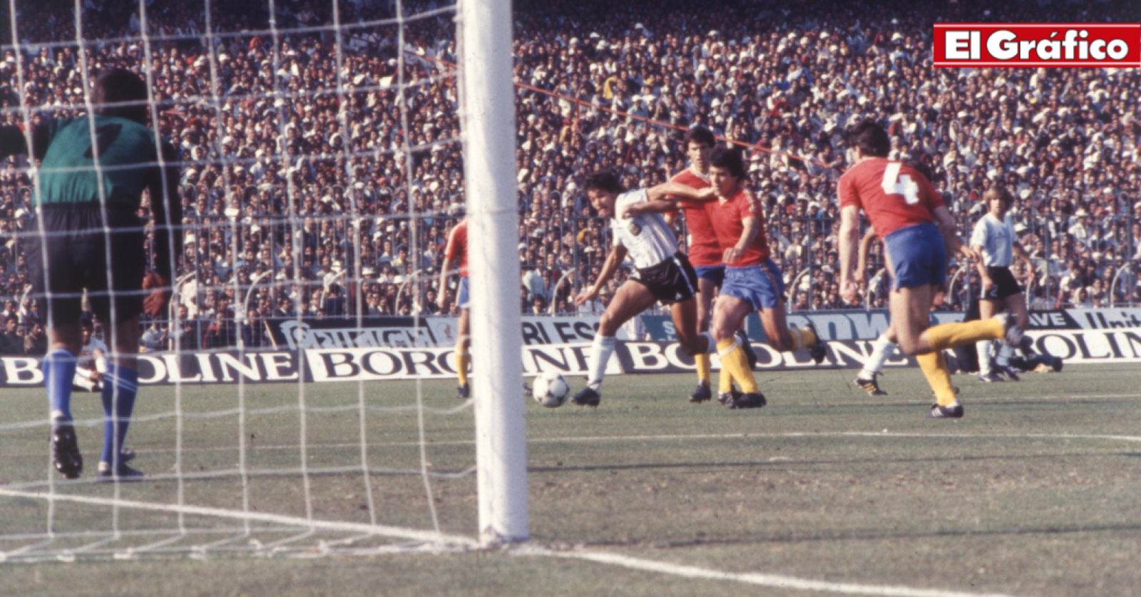 Imagen Jorge Luis Burruchaga marca su gol ante el Sub 21 de Rumania