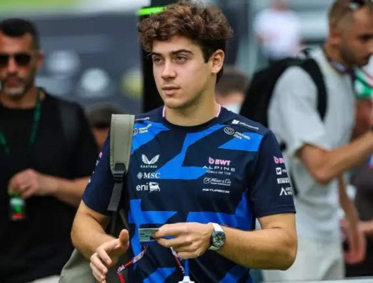 Imagen En el receso de verano Franco descansará poco y trabajará mucho en la sede de Alpine.