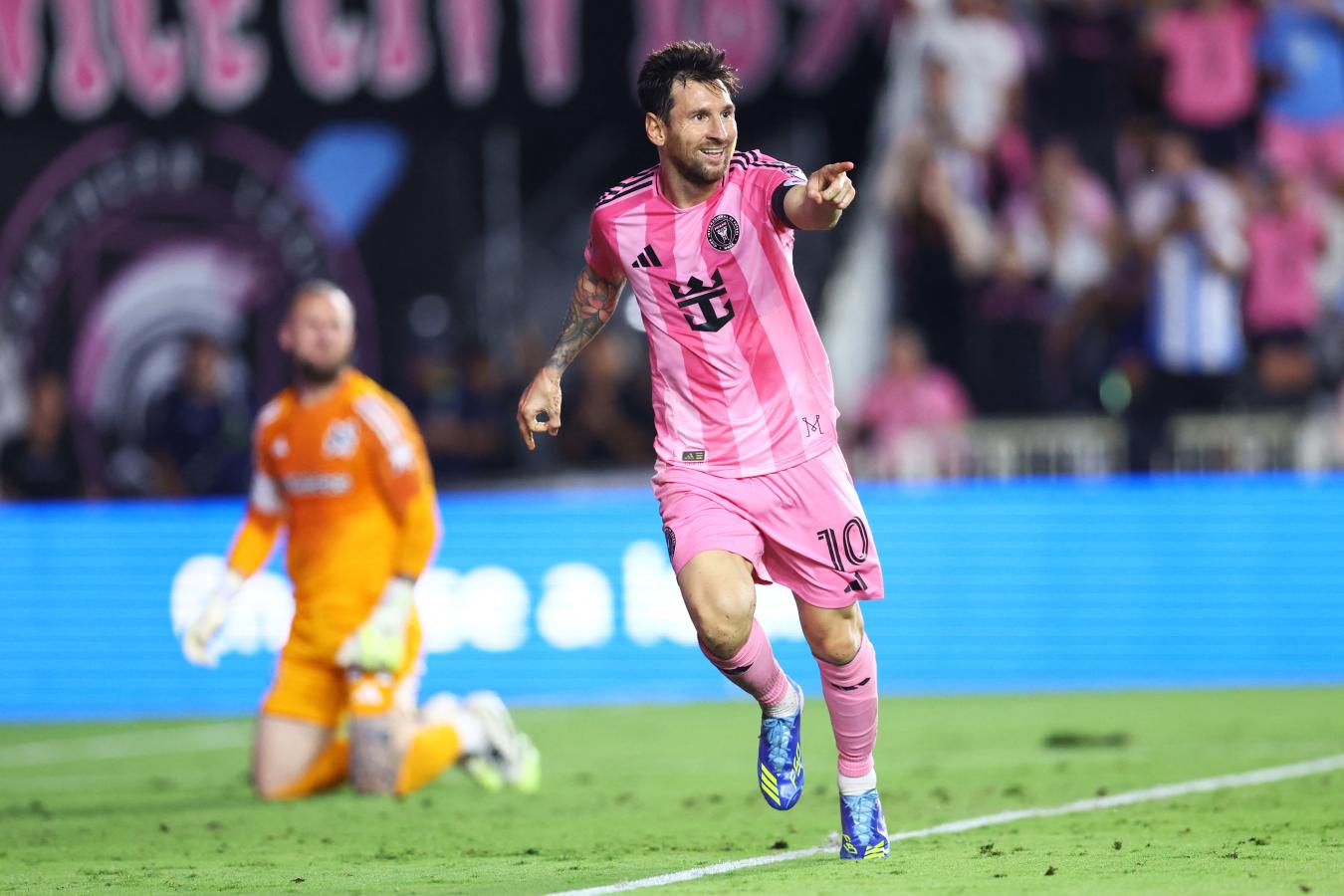 Imagen Messi es el argentino con más goles en el año.