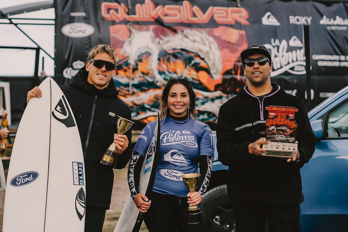 Imagen Los campeones y el ganador de la 21ª edición de La Paloma.