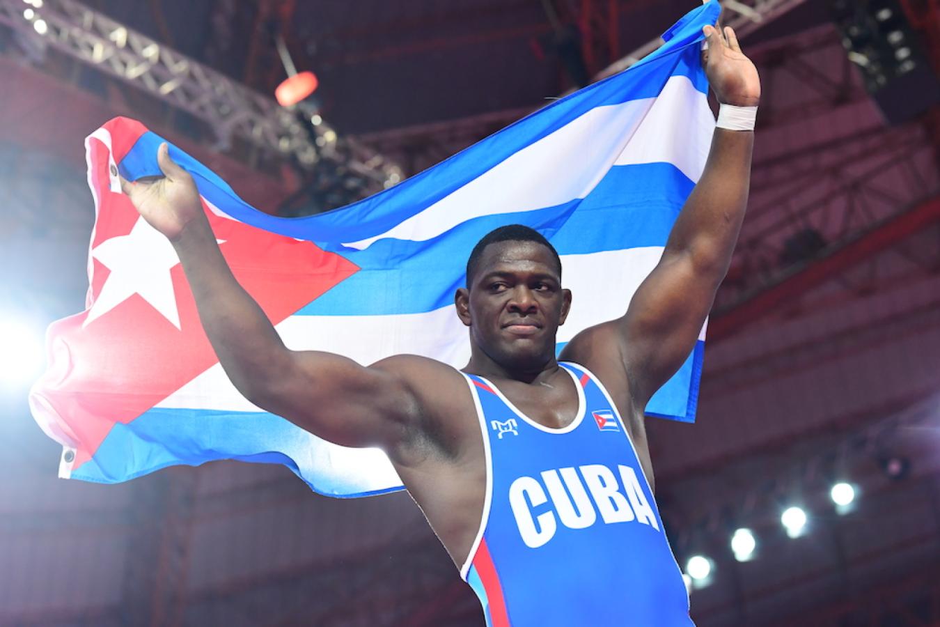 Imagen Mijain López, un ícono del deporte cubano.