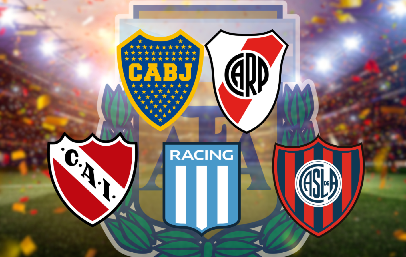 Imagen de Cómo quedó la tabla histórica de campeones del fútbol argentino