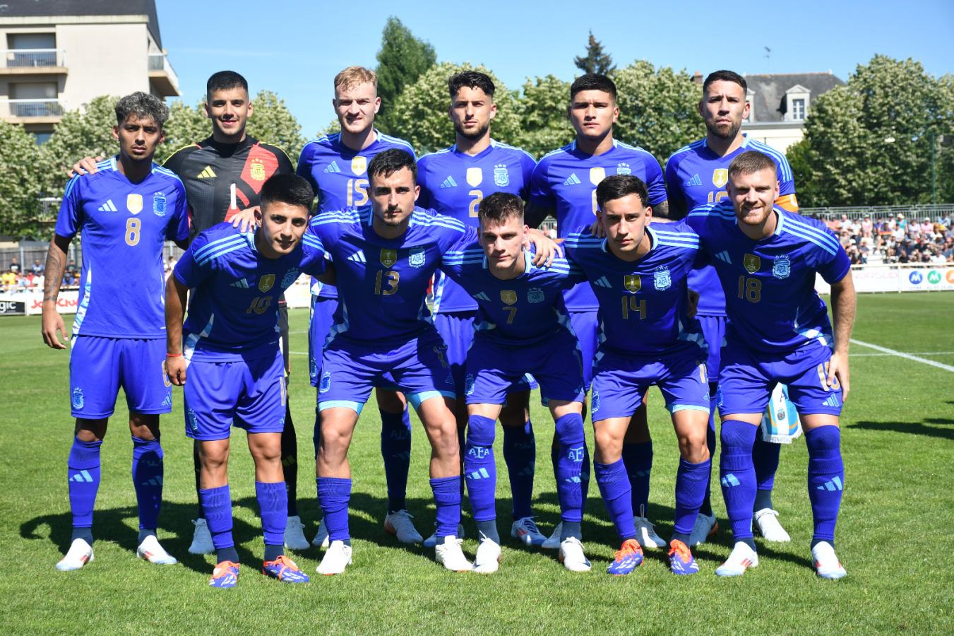 Imagen El once titular que eligió Mascherano para este amistoso.