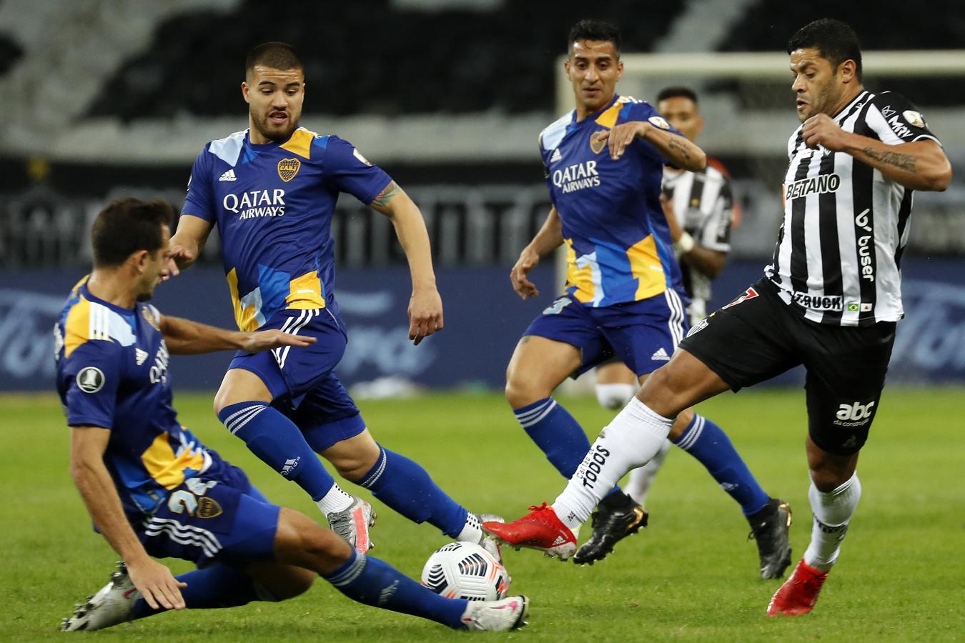Imagen de Cómo está el historial entre Boca y Atlético Mineiro