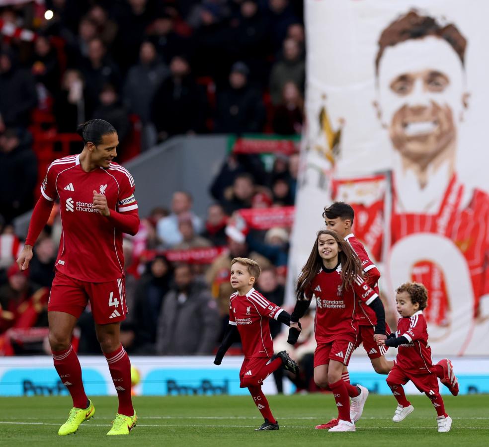 Imagen Diogo Jota jamás será olvidado en Anfield.