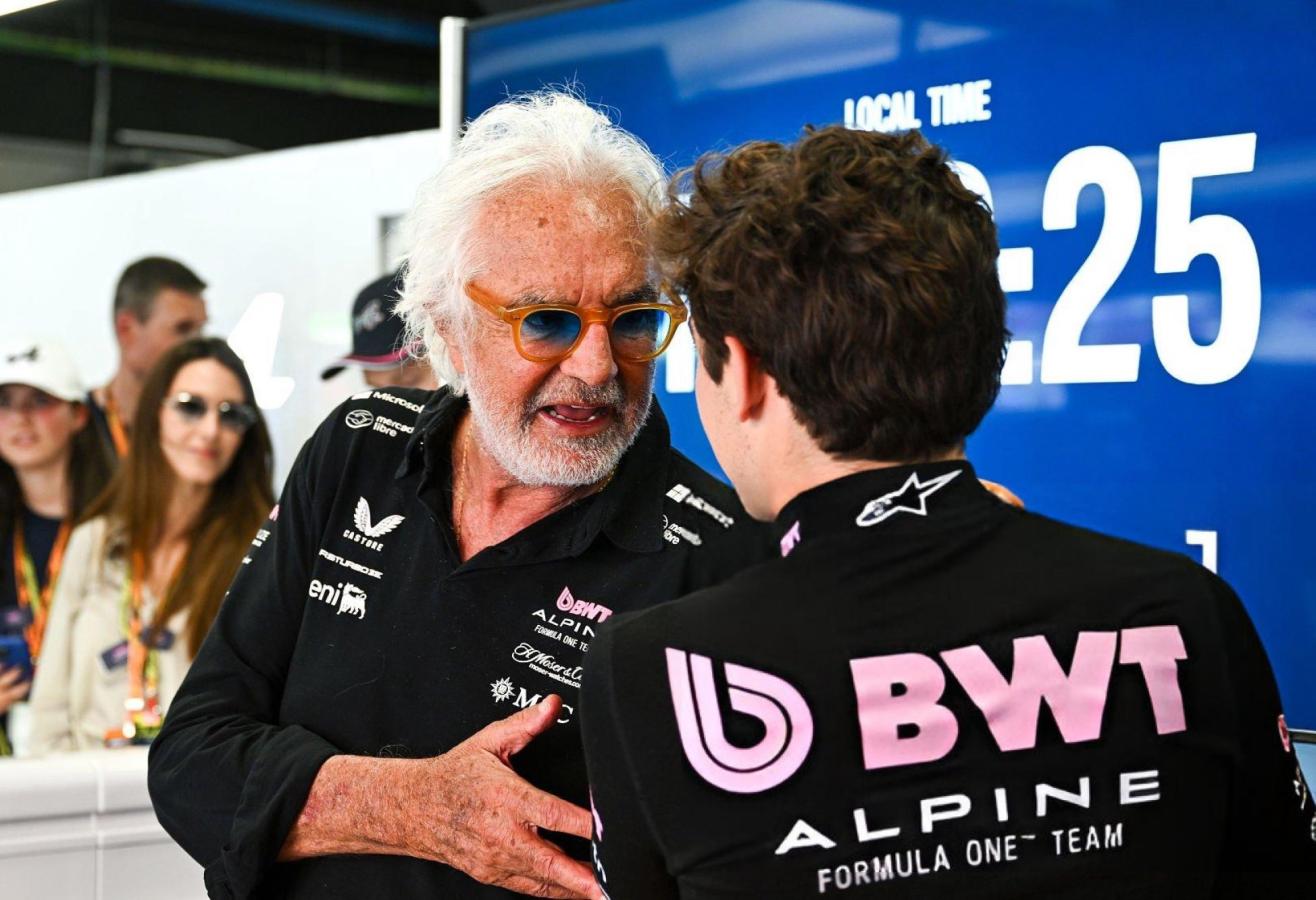 Imagen Briatore había sido crítico con Colapinto antes del Gran Premio de Países Bajos.