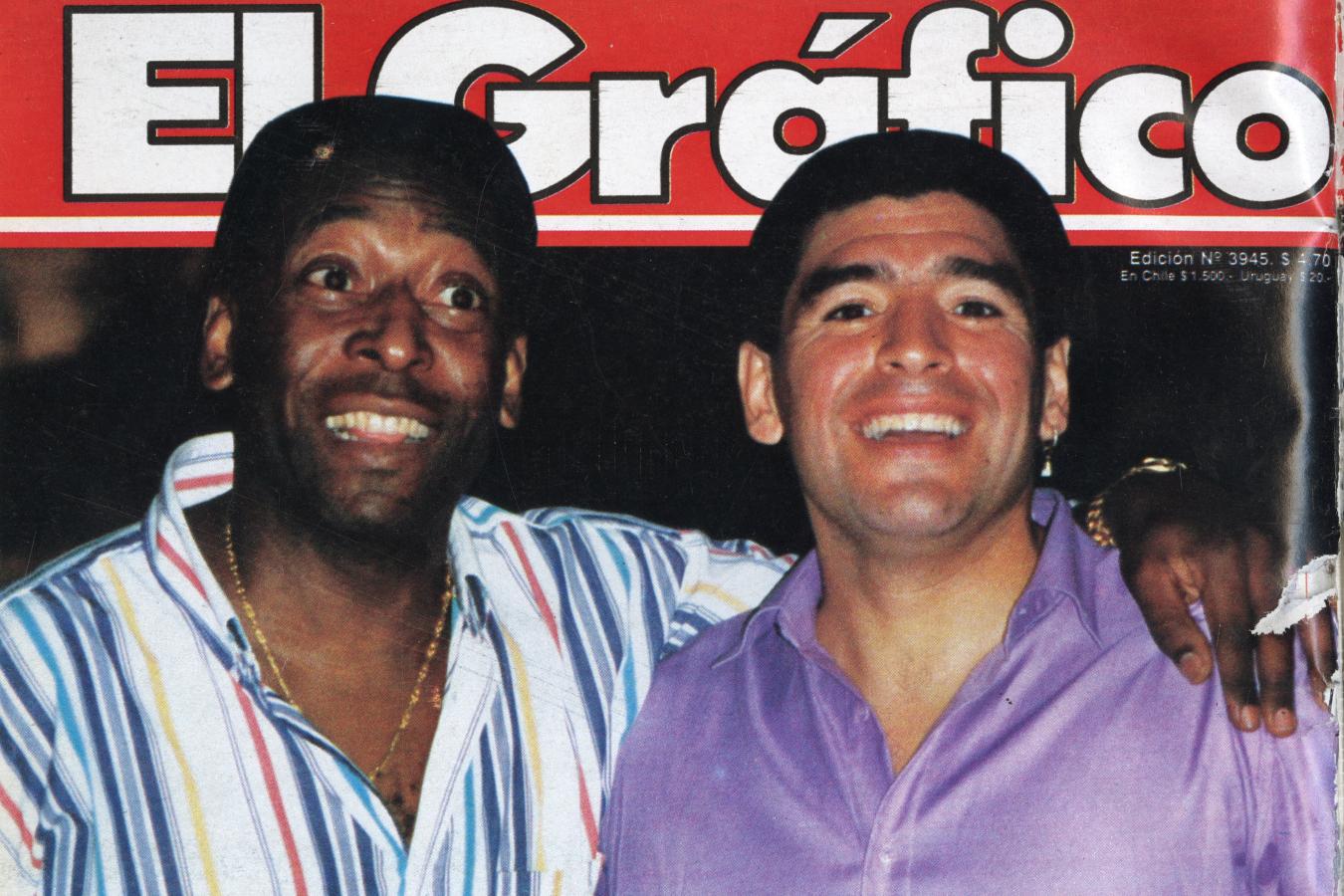 Imagen de Exclusivo El Gráfico: los videos inéditos de la histórica cena que compartieron Maradona y Pelé