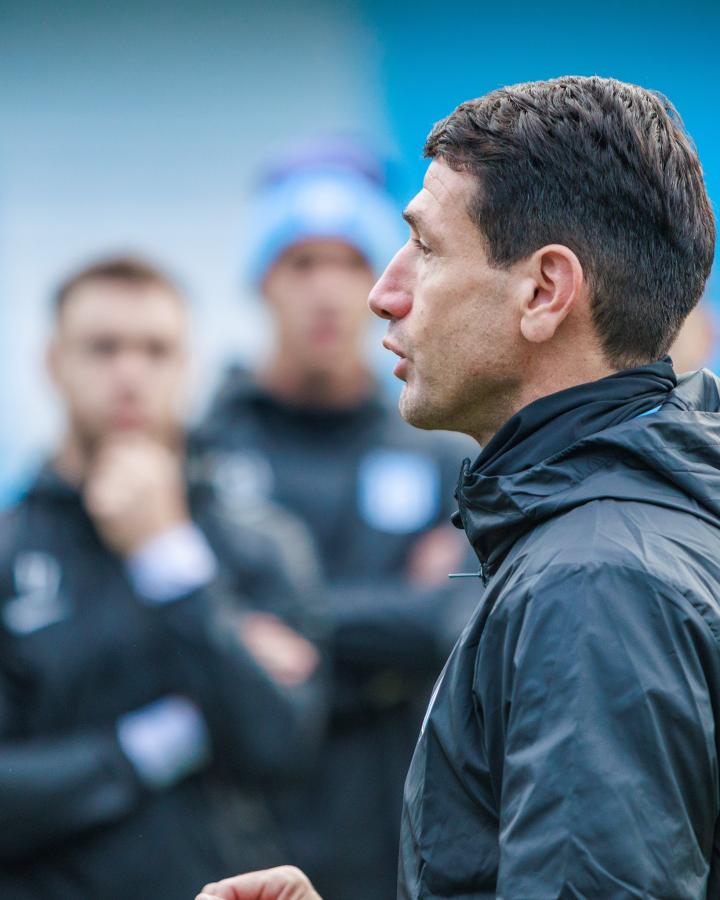 Imagen 'Chirola' Romero asumió con técnico interino de Racing.