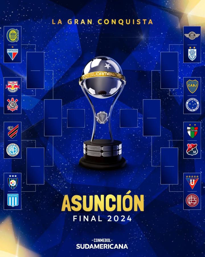 Imagen Así quedó el cuadro de los octavos de la Sudamericana.