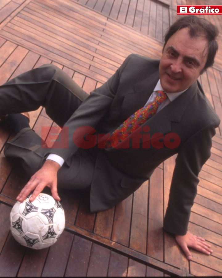 Imagen Marcelo Araujo, en una producción para El Gráfico
