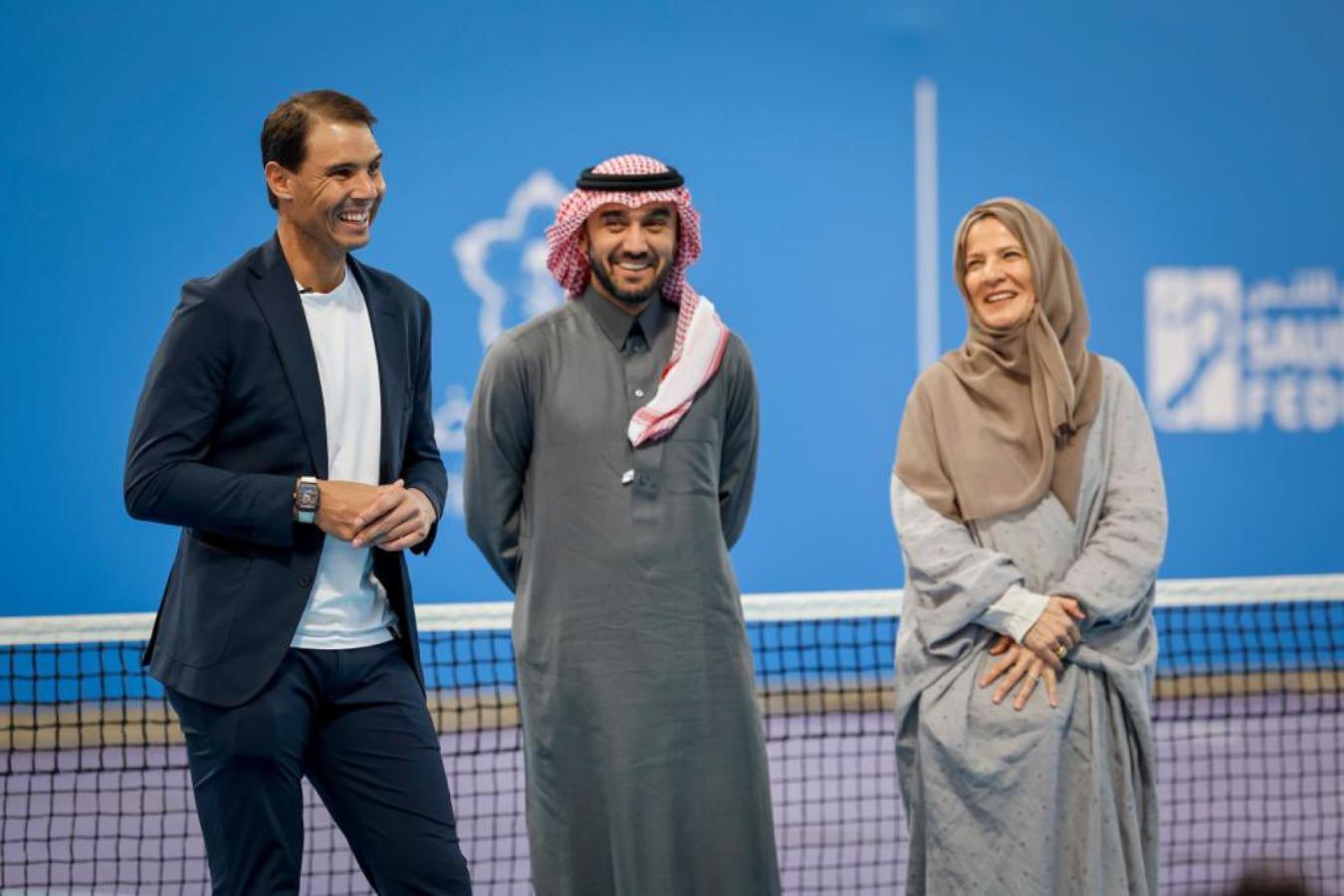 Imagen Nadal se encuentra en Arabia Saudita, donde es embajador del tenis de dicho país.