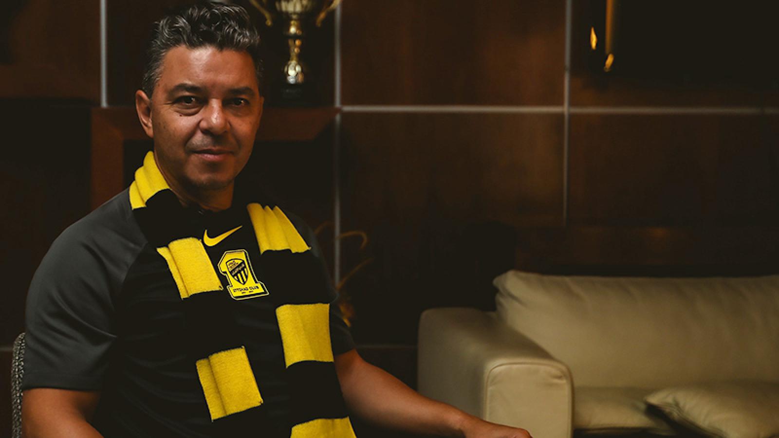 Imagen Marcelo Gallardo, en el inicio de su aventura en Al Ittihad.