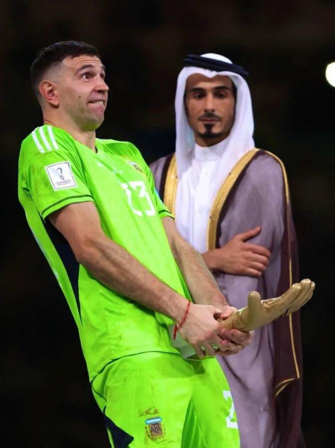 Imagen Dibu Martínez explicó el porqué de su festejo