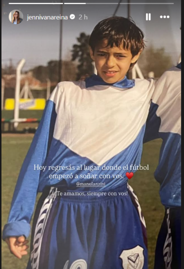 Imagen Lanzini y su paso por Vélez