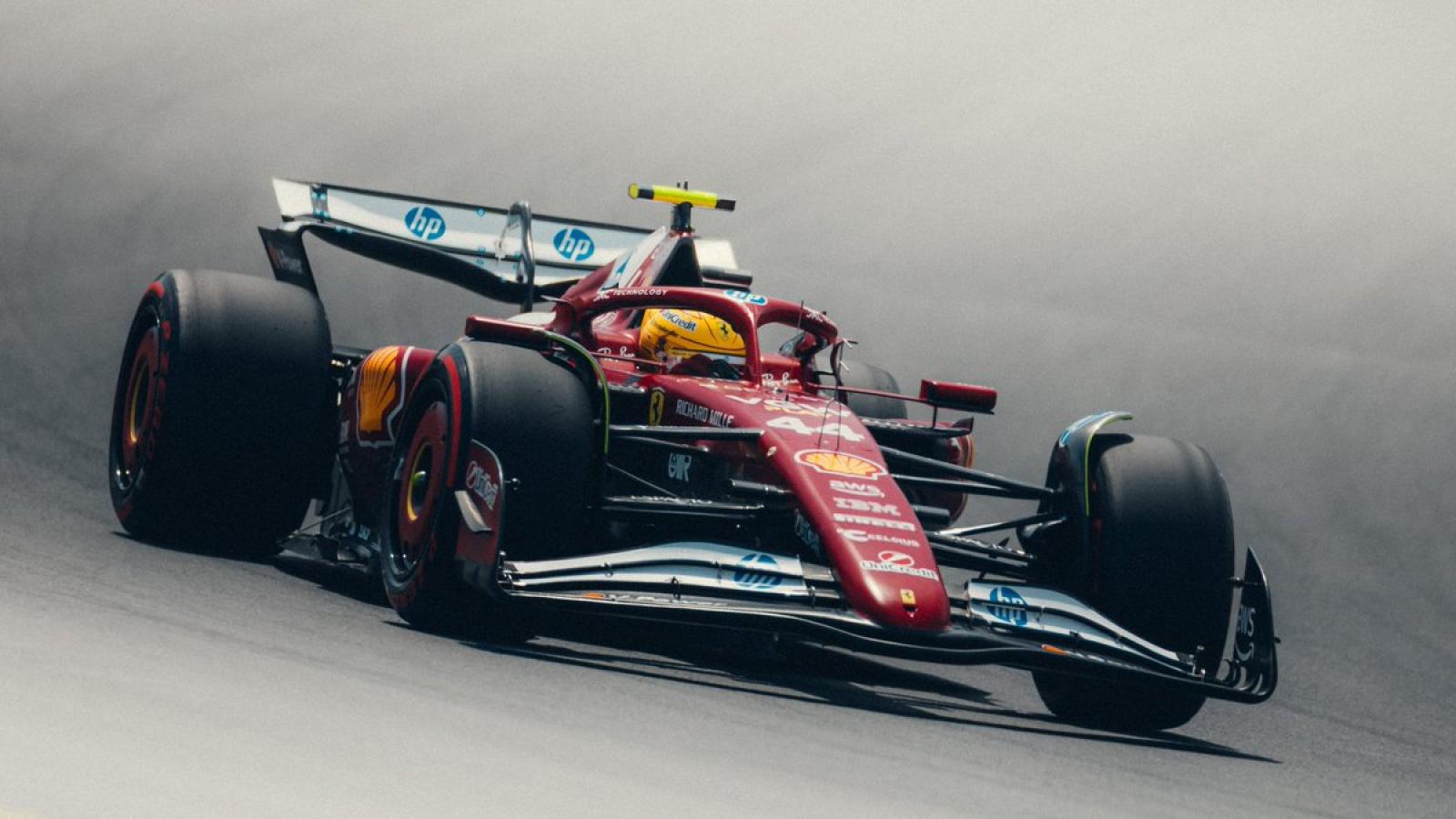 Imagen Hamilton terminó séptimo en el Gran Premio de Japón. 