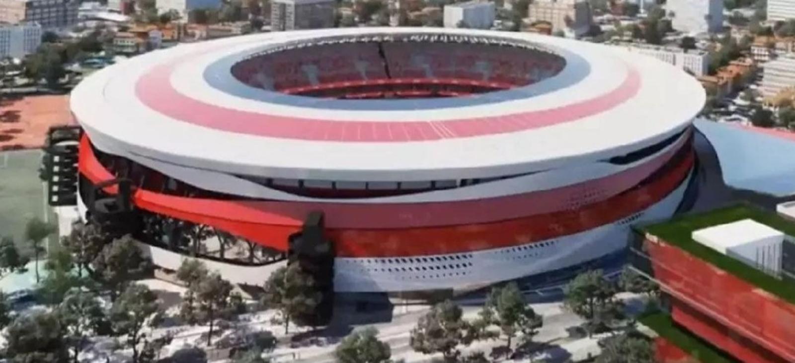 Imagen La inversión para techar el Monumental ascendería a 100 millones de dólares (IMAGEN: @BANDAROJA)