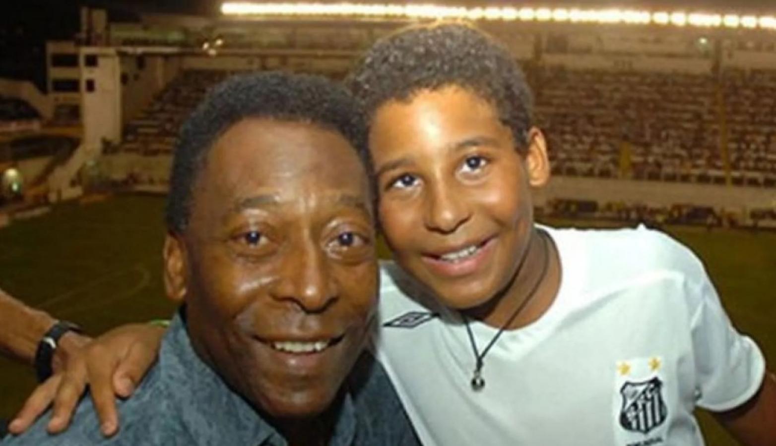 Imagen Joshua Nascimento, de 16 años e hijo menor del ex futbolista brasileño Pelé