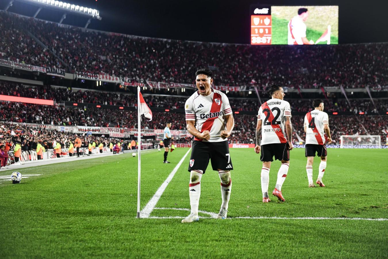 Imagen El delantero se perdería tres partidos y volvería para la revancha de octavos de la Libertadores.