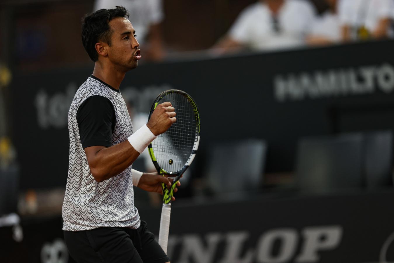 Imagen Hugo Dellien y un triunfo clave ante Comesaña. Foto: Rosario Challenger