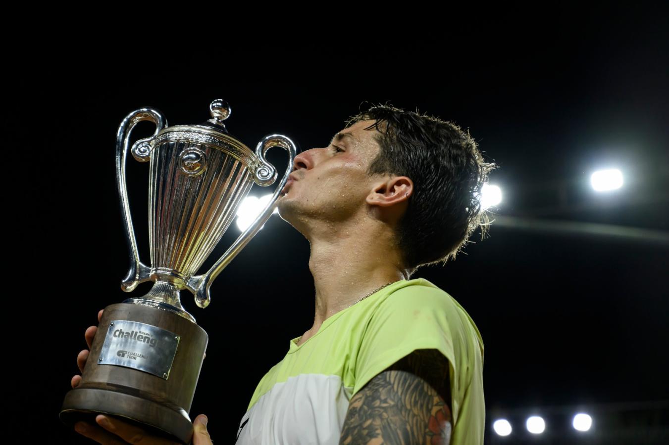 Imagen Camilo Ugo Carabelli, campeón de la edición 2025 del Rosario Challenger