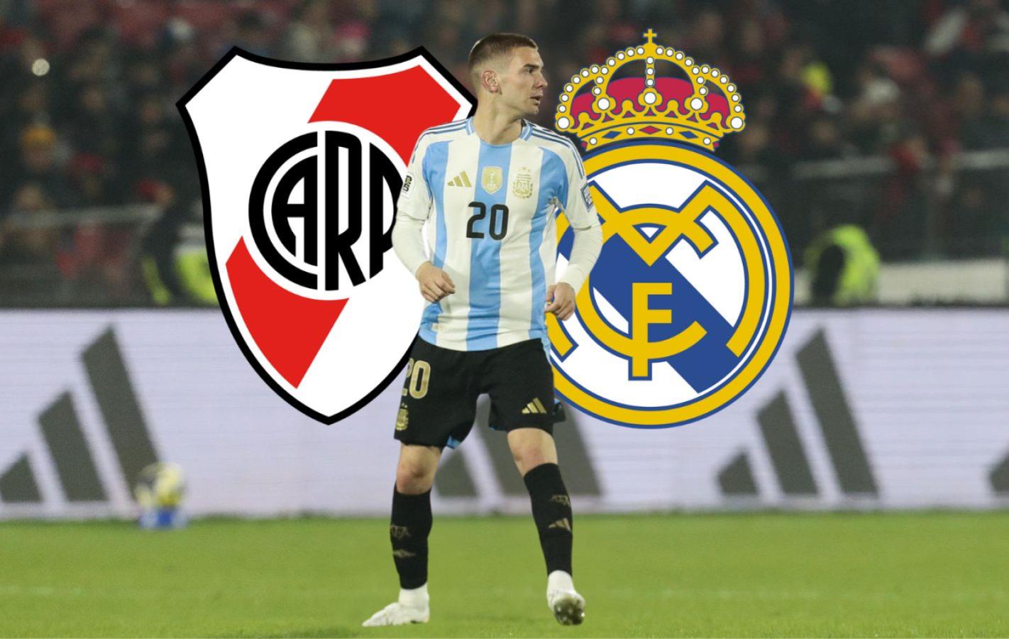 Imagen Tras el mundial de clubes con River, Mastuono se sumará a Real Madrid.