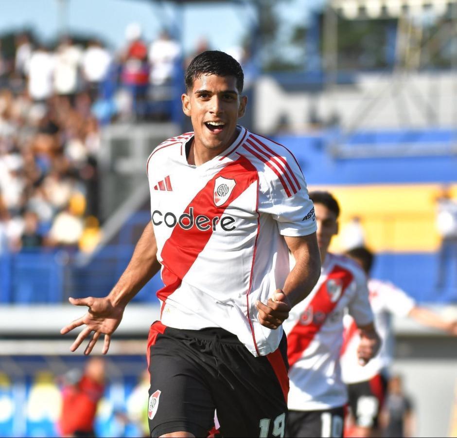 Imagen Nasif fue figura en la Reserva de River, pero Gallardo no lo tuvo en cuenta.