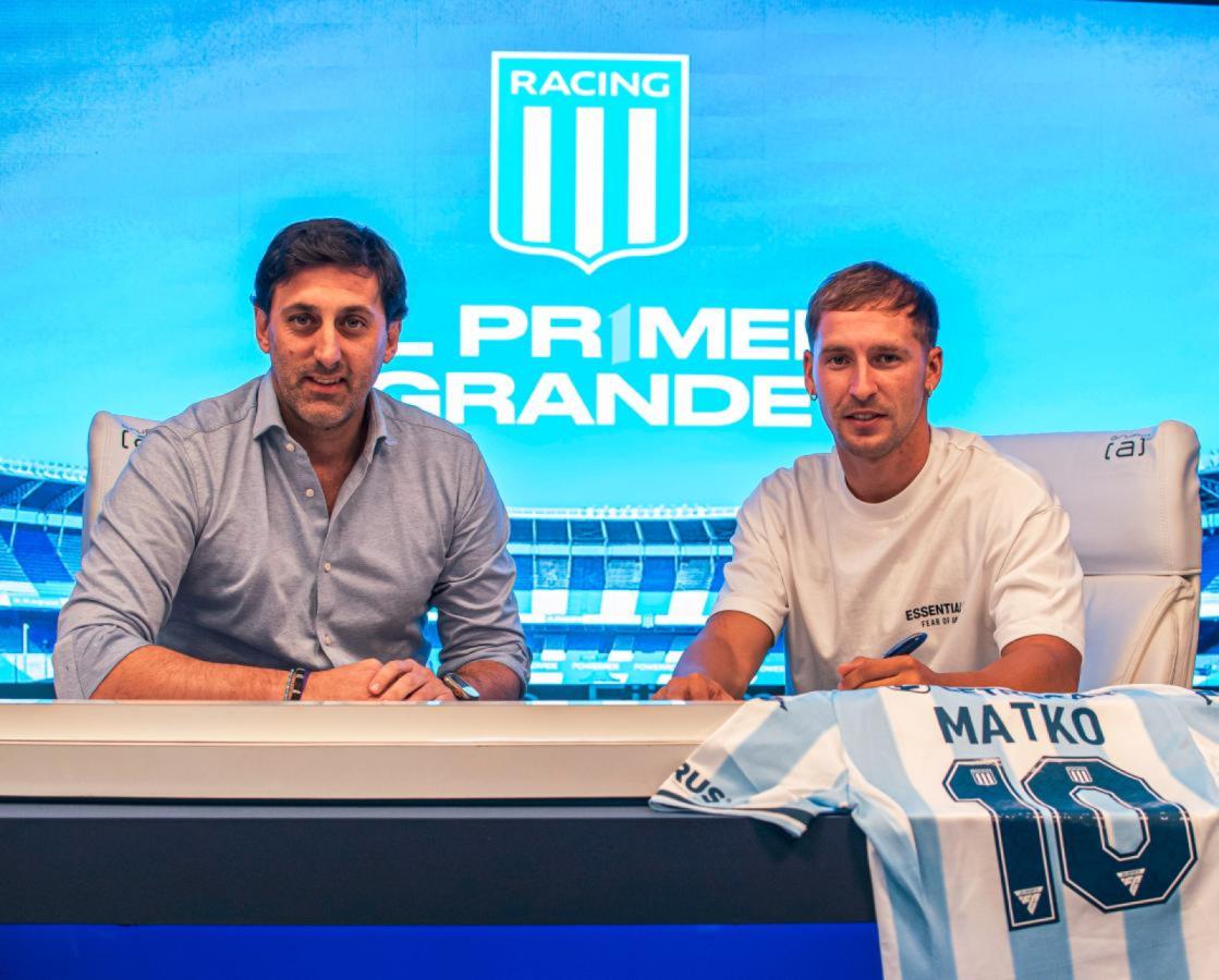 Imagen Después de mucho coqueteo, Miljevic se sumó a la Academia.