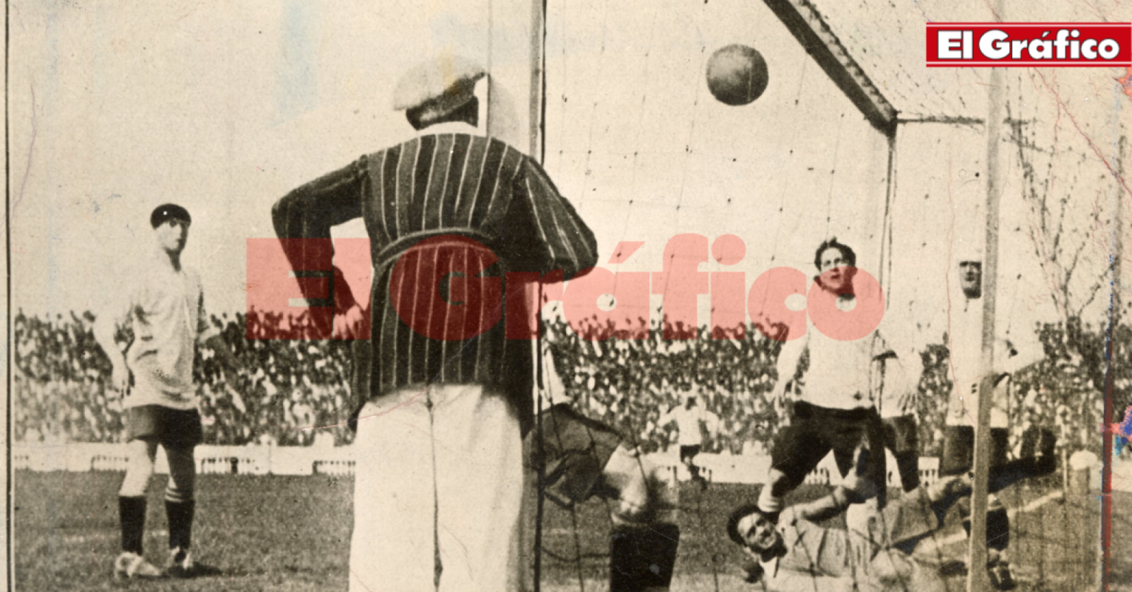 Imagen La postal más recordada del gol olímpico de Onzari