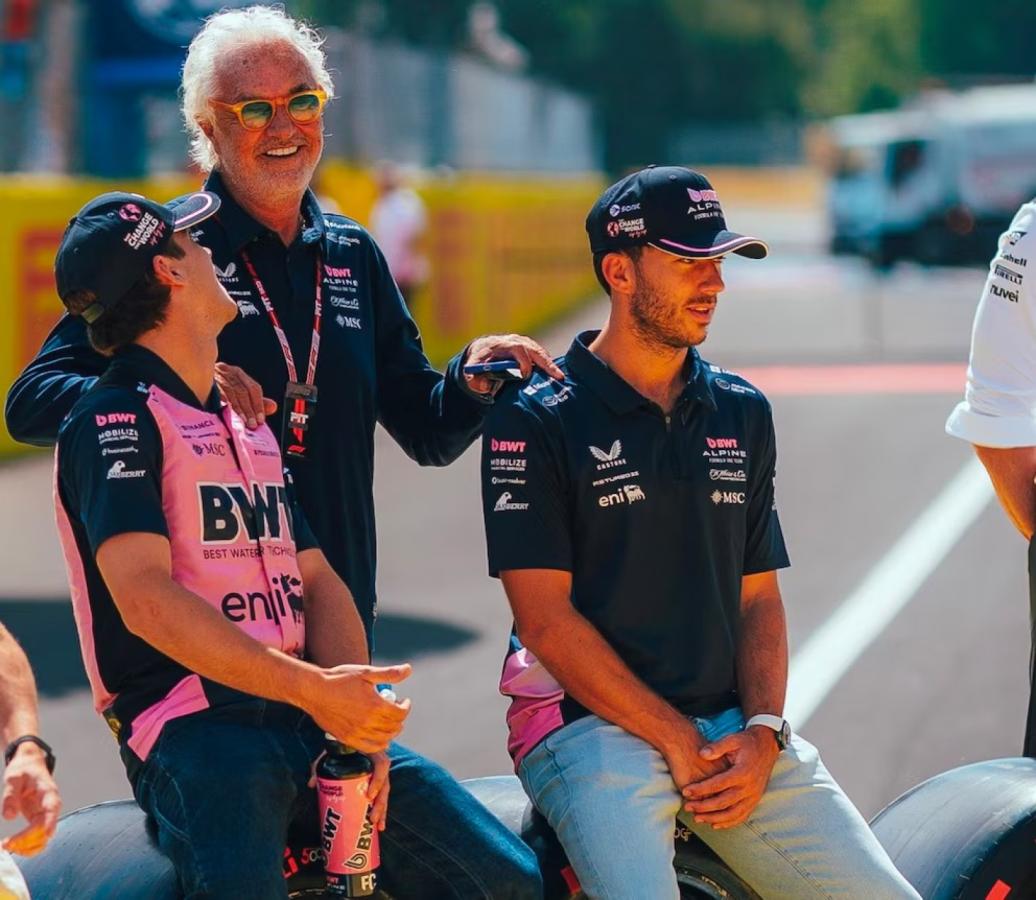 Imagen Briatore, Colapinto y Gasly: el tridente de Alpine para 2026.