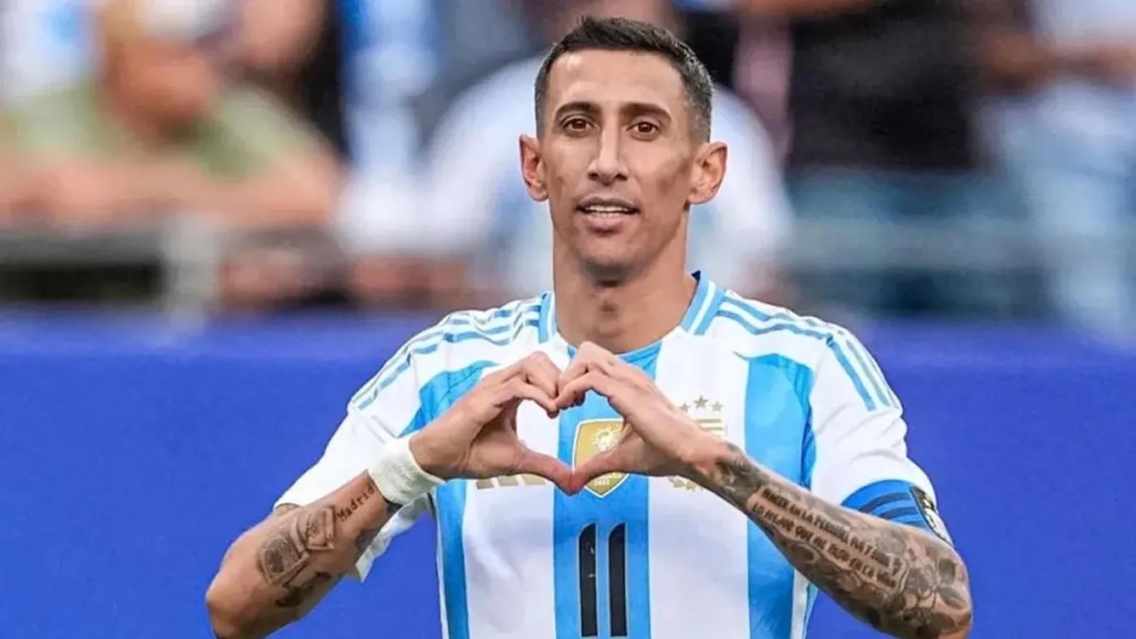 Imagen Di María, el único héroe de la final de 2022 que ya le dijo adiós a la Selección.