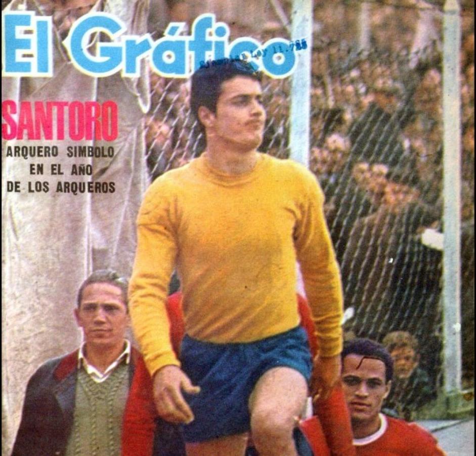 Imagen Miguel Santoro en la tapa de El Gráfico