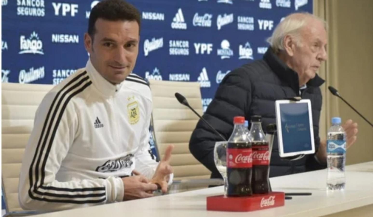 Imagen Menotti fue el principal impulsor de la continuidad de Scaloni en su cargo.