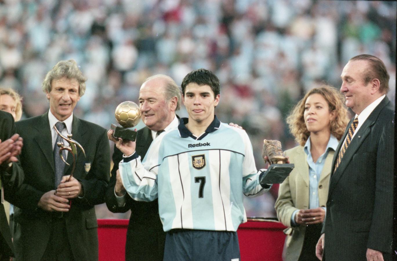 Imagen Saviola, el vigente máximo goleador de los Mundiales Sub 20