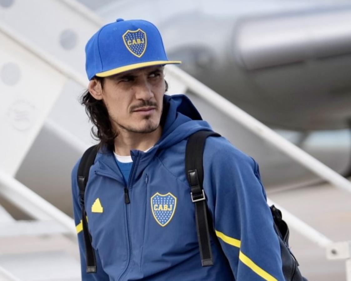 Imagen Cavani, titular contra Almirante Brown por Copa Argentina.