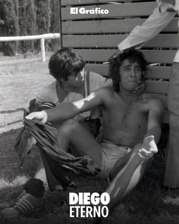 Imagen Diego Maradona en 1973 para El Gráfico