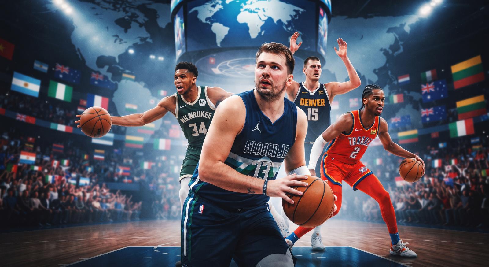 Imagen de ¡Invasión global en la NBA! Cuántos jugadores extranjeros rompen récords en el arranque de la temporada 2026-27