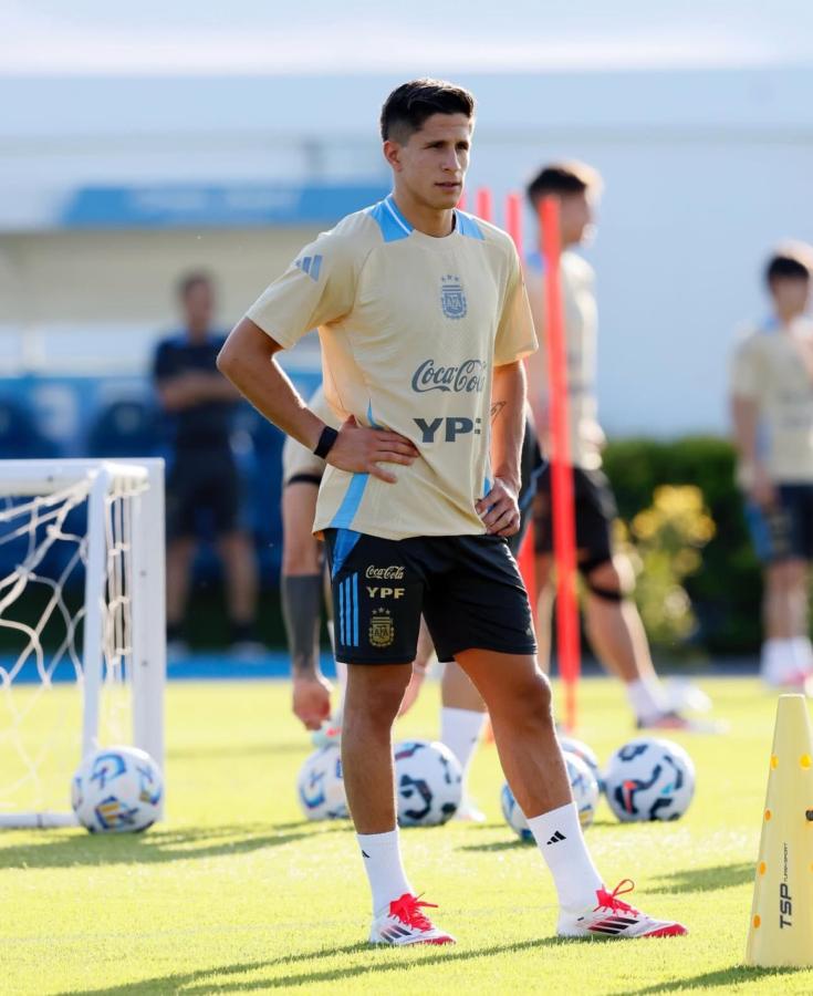 Imagen Simeone y una chance de oro en el seleccionado, en el mejor momento de su carrera.