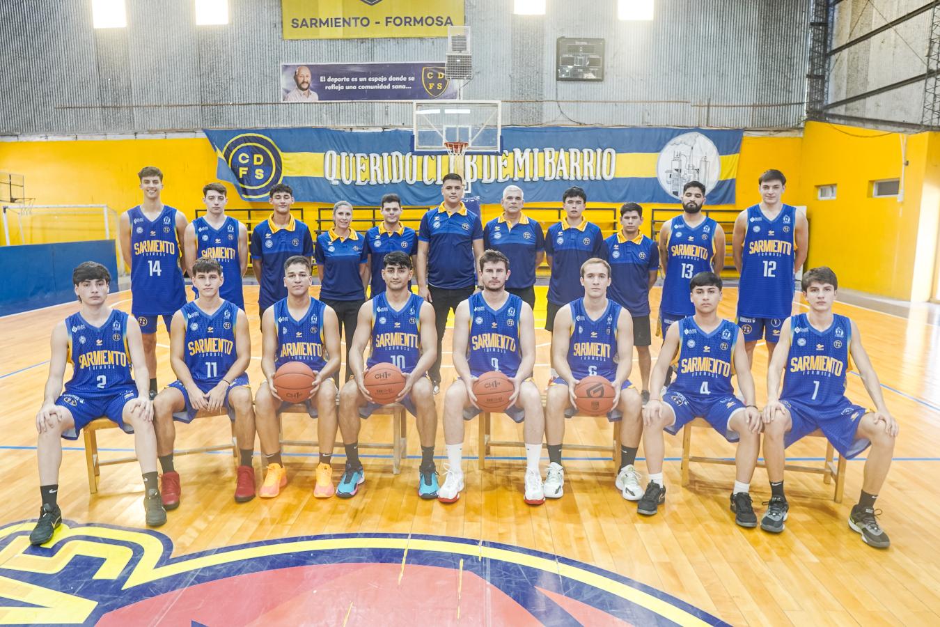Imagen El plantel de Sarmiento de Formosa.